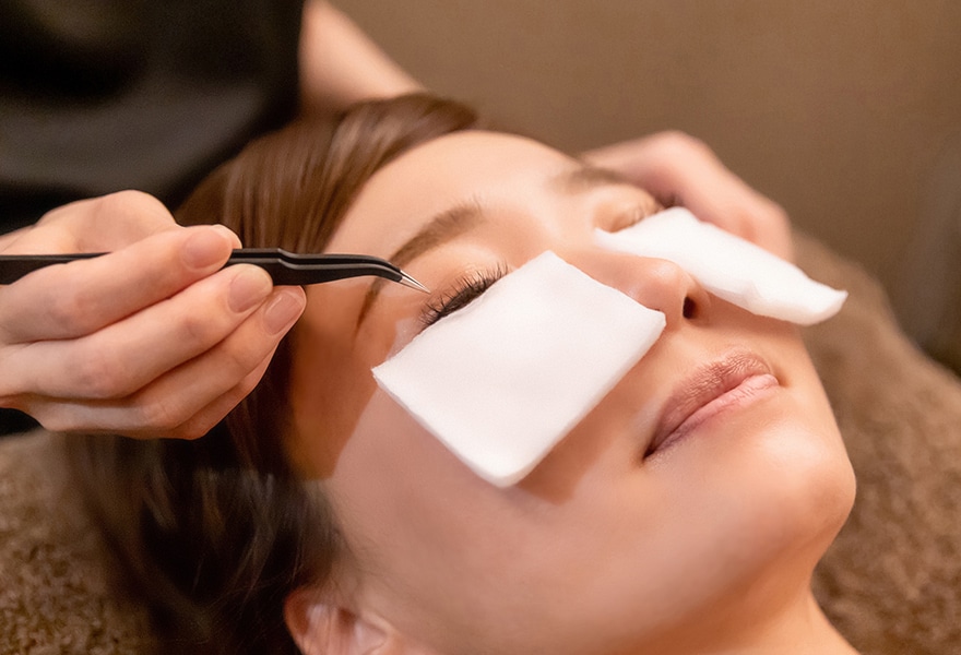 LEDまつエクフラットラッシュ80本